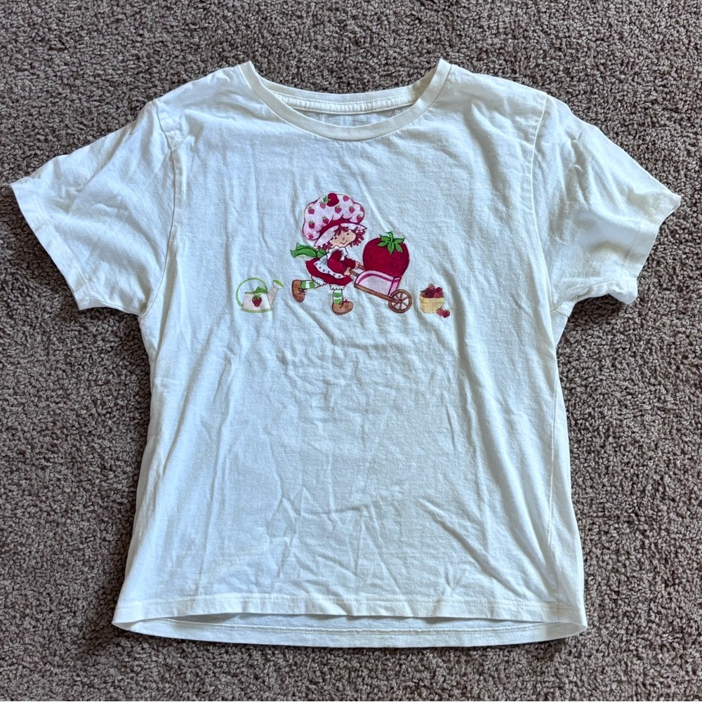 Strawberry shortcake baby tee